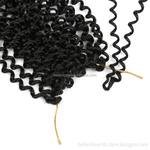 Hot sell passion twist hair 1water wave passion twists Synthetic Hair braiding 22inch ombre passion twist crochet